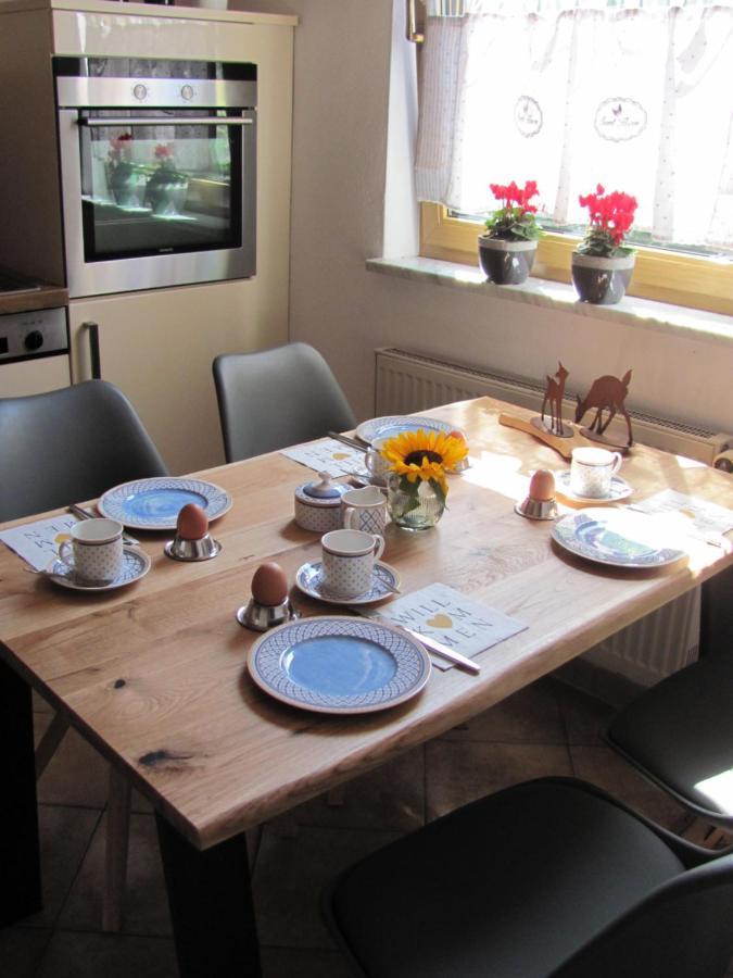 #7 Ferienhaus Mit Schlossblick Trunkelsberg Fuer Max 6 Personen,Kueche Komplett Eingerichtet, 2 Baeder 3 Schlafzimmer Top-Ausstattung Extérieur photo