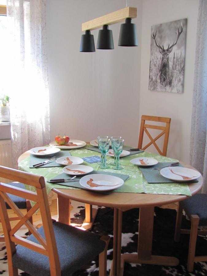 #7 Ferienhaus Mit Schlossblick Trunkelsberg Fuer Max 6 Personen,Kueche Komplett Eingerichtet, 2 Baeder 3 Schlafzimmer Top-Ausstattung Extérieur photo